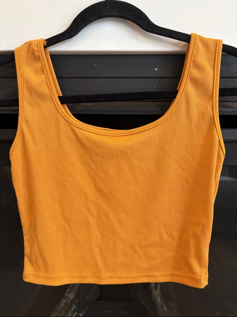 🔥4/$20 Ribbed Scoop Neck Tank Top - Mustard